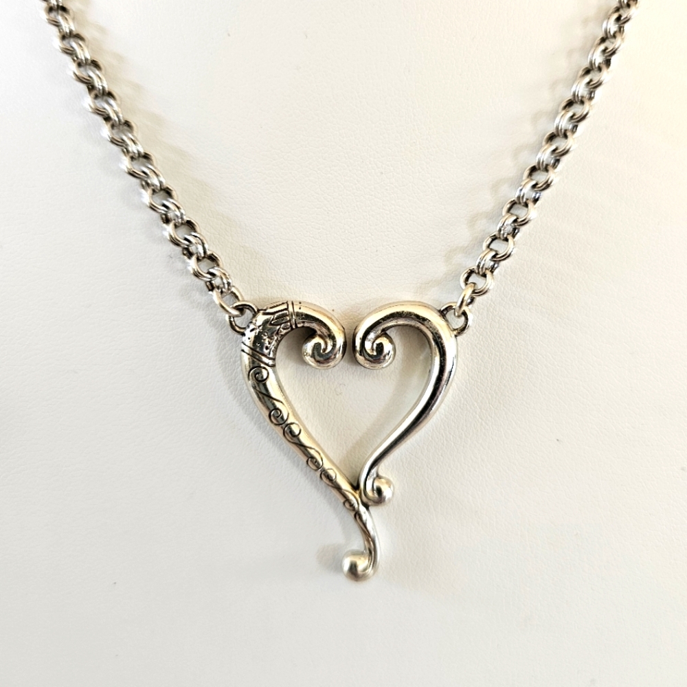 Brighton Collectibles Jewelry Tuscan Heart Necklace Retired